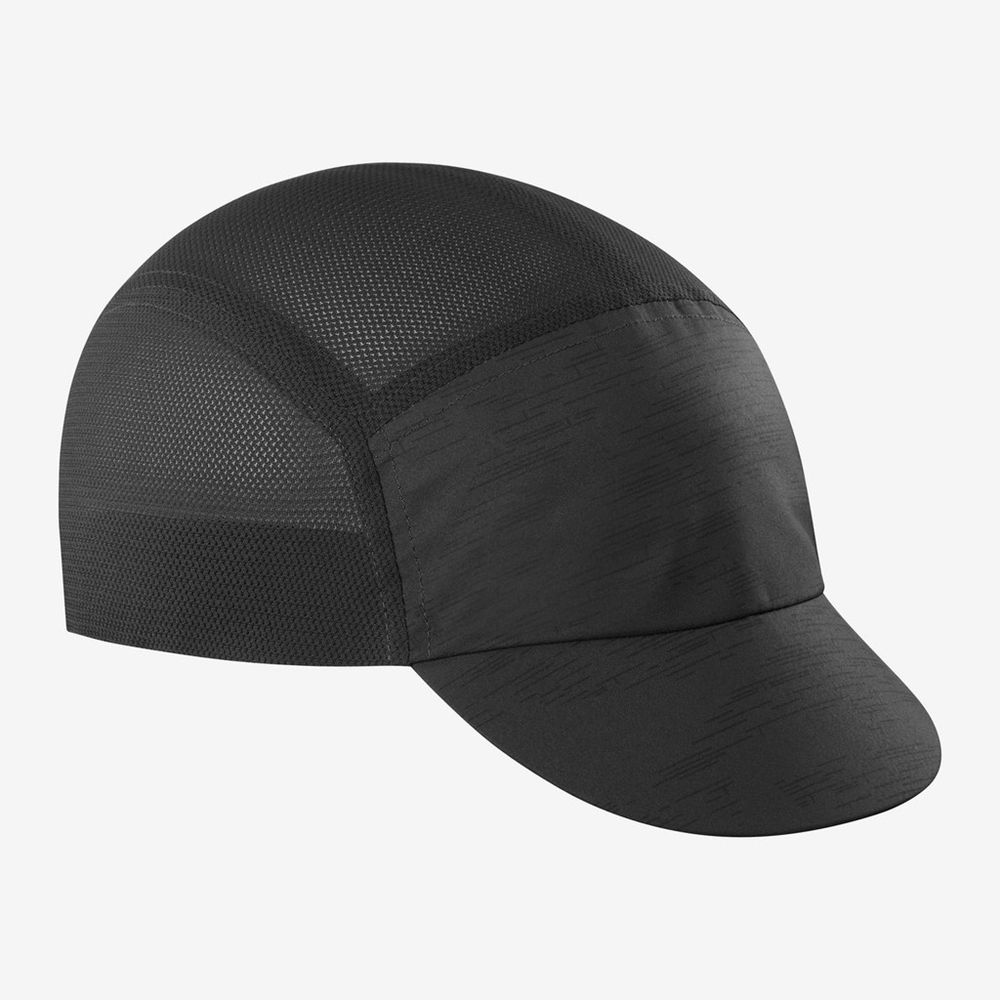 Salomon Singapore Womens Caps - AIR LOGO Black | 79854-WCAP